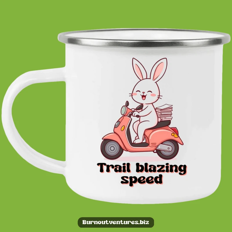 Funny Rabbit Camping Mug: Hilarious Outdoor Gift for Trail Blazers