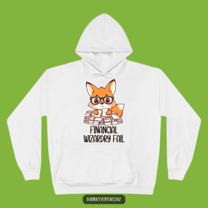 Funny Fox Hoodie: Cozy Up with Hilarious Receipt Overload Gift