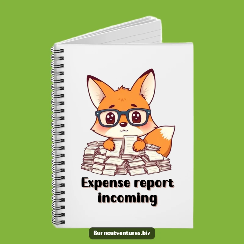 Funny Fox Notebook: Hilarious Journal Gift for Financial Planners